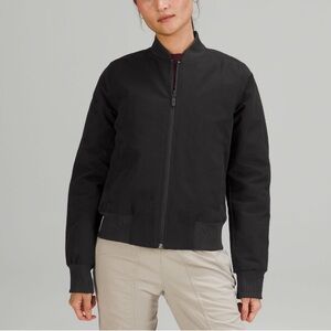 Lululemon non-stop bomber jacket *cotton